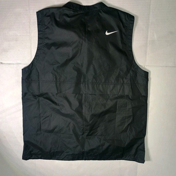Nike Golf Repel Black Wind Breaker Vest PSU Penn State Embroidery Size Large Nwt - Picture 6 of 6
